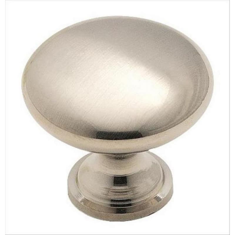 1-3/16" Everyday Heritage Round Knob, Brushed Chrome, 1-1/8" Projection