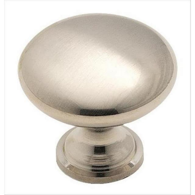 1-3/16" Everyday Heritage Round Knob, Brushed Chrome, 1-1/8" Projection