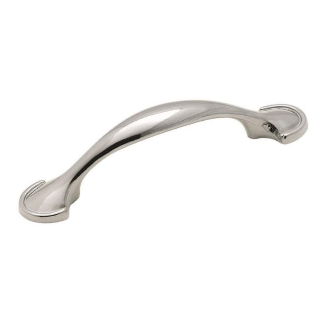 3" Everyday Heritage Arch Pull, Polished Chrome, 4-5/8" Length