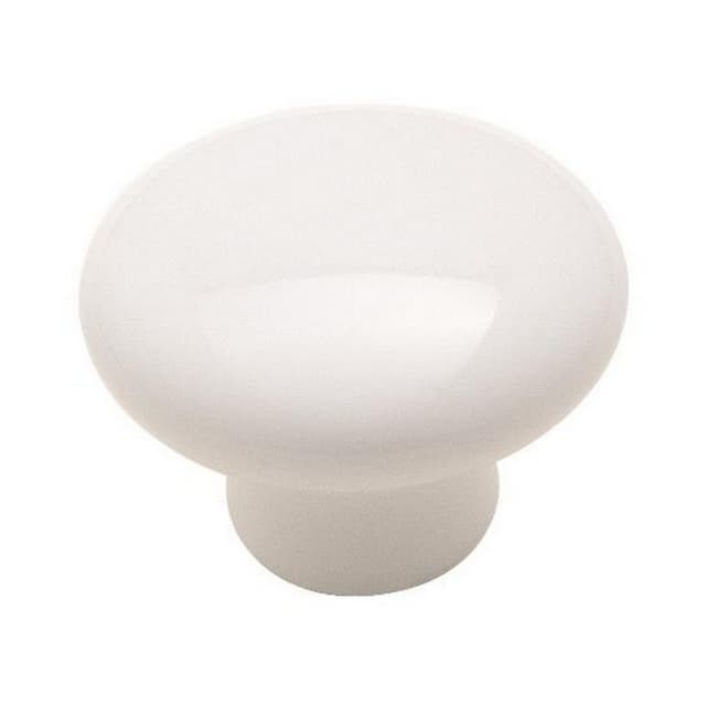 1-1/4" Everyday Heritage Round Knob, White