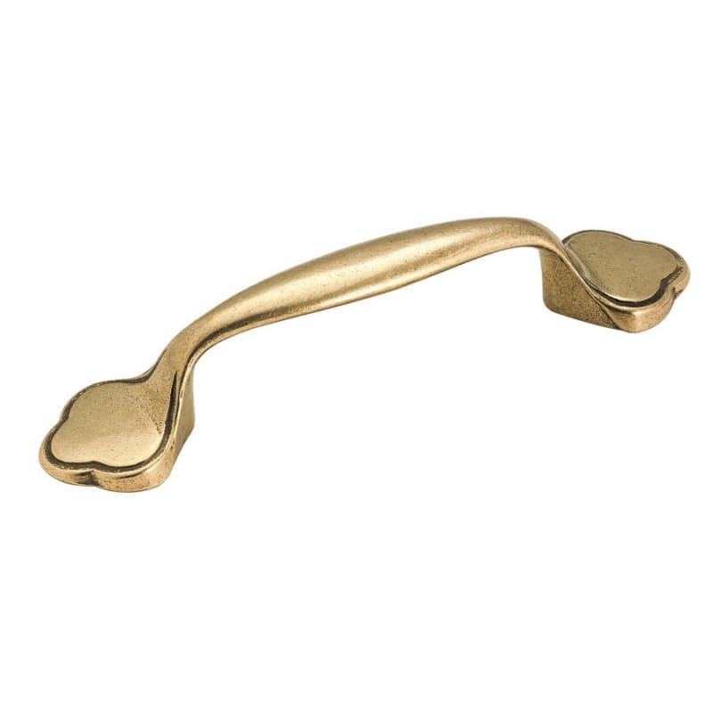 3" Allison™ Value Hardware Spoon Pull, Light Antique Brass, 4-3/4" Length