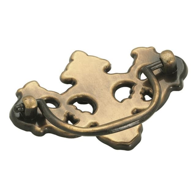 3" Everyday Heritage Cabinet Bail Pull, Antique Brass