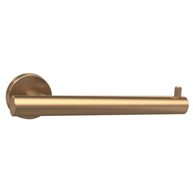 ARRONDI™ Single Post Tissue Roll Holder, Golden Champagne