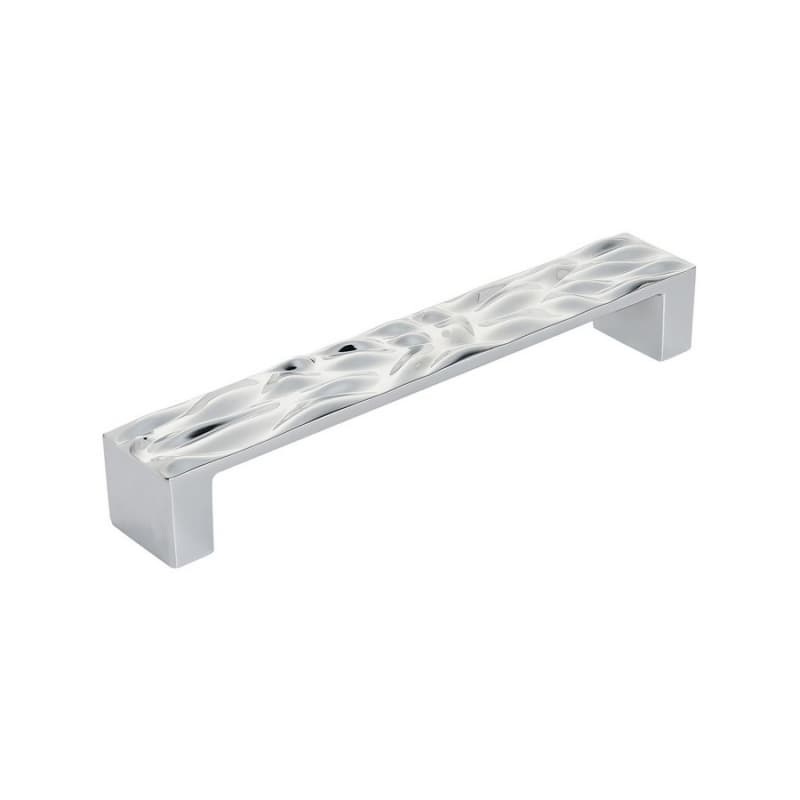 6-5/16" Calathea Handle Pull, Polished Chrome