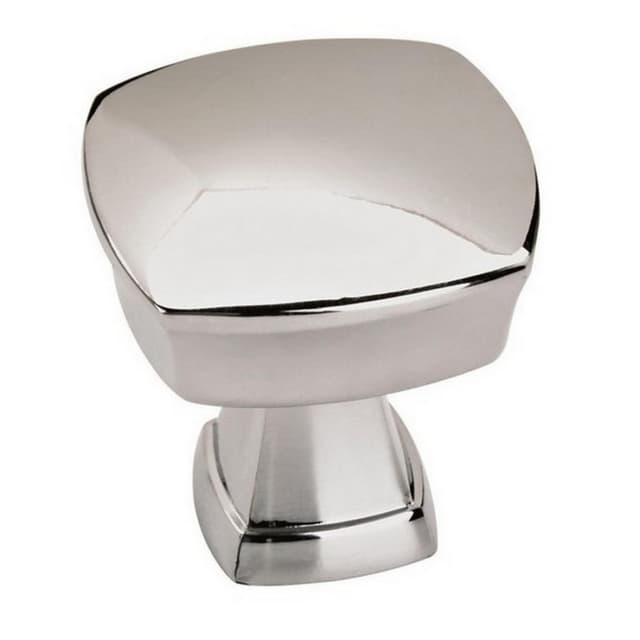 1-1/4" Allison™ Value Square Knob, Polished Chrome