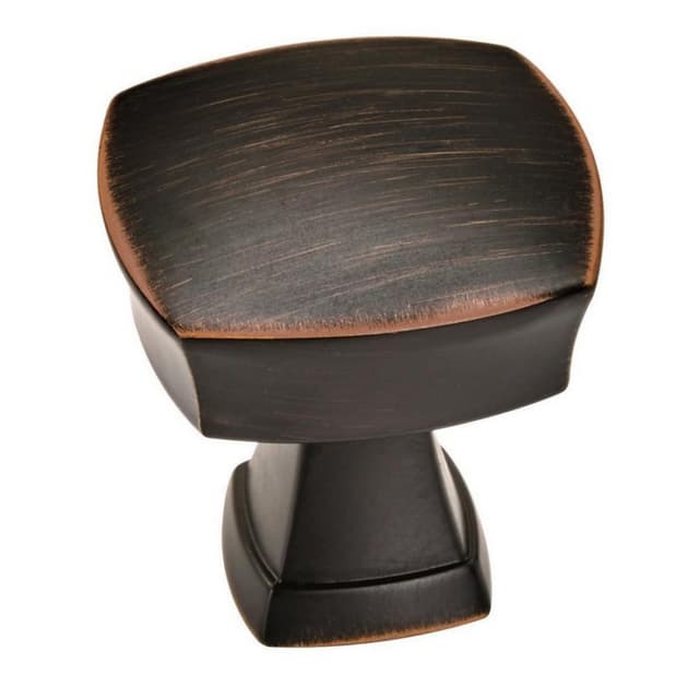 1-1/4" Allison™ Value Square Knob, Oil-Rubbed Bronze