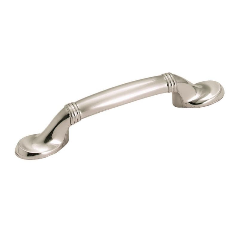 3" Sterling Traditions Handle Pull, Sterling Nickel, 5-1/4" Length