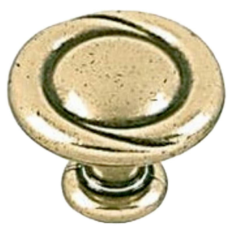 3" Reflections Round Knob, Regency Brass