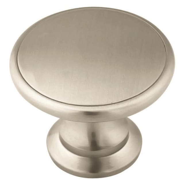 1-3/4" Hint of Heritage Round Knob, Satin Nickel