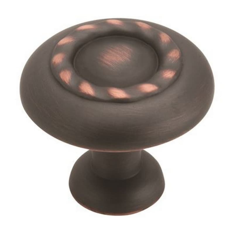 1-1/4" Inspirations™ Rope Knob, Oil-Rubbed Bronze Finish