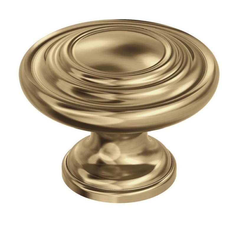 1-3/4" Inspirations Round Cabinet Knob, Champagne Bronze