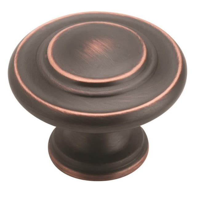 1-5/16" Inspirations™ 3-Ring Knob, Oil-Rubbed Bronze Finish