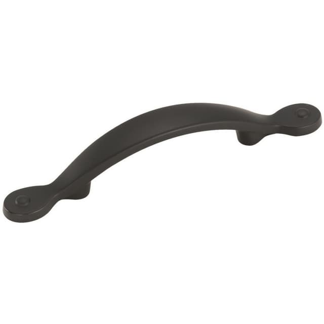 3" Inspirations™ Plain Pull, Flat Black