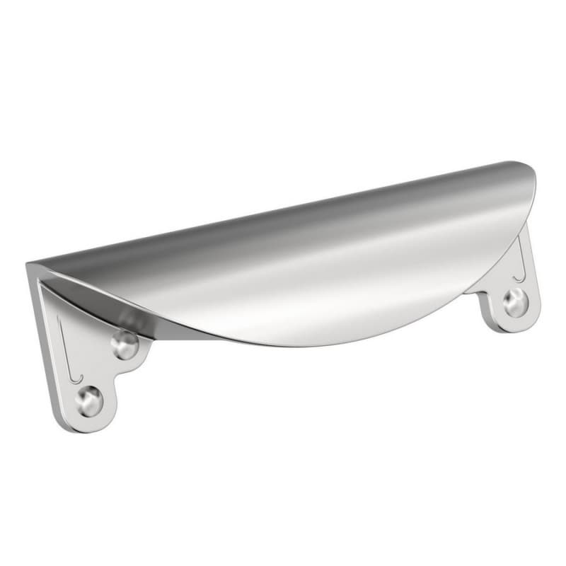 3" Inspirations Cup Pull, Polished Chrome
