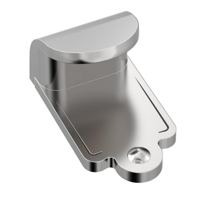 1-7/8" Inspirations Finger Pull, Polished Chrome, 1-1/16" Width