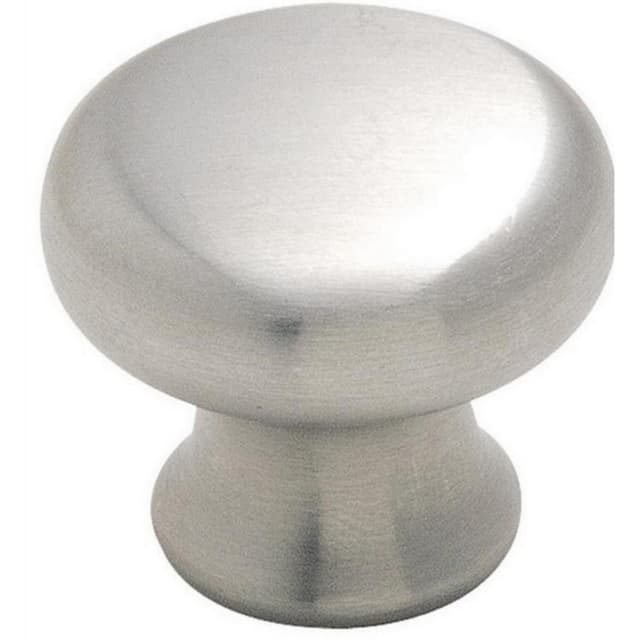 1-1/4" Essential'Z™ Stainless Steel Round Knob, Stainless Steel Finish