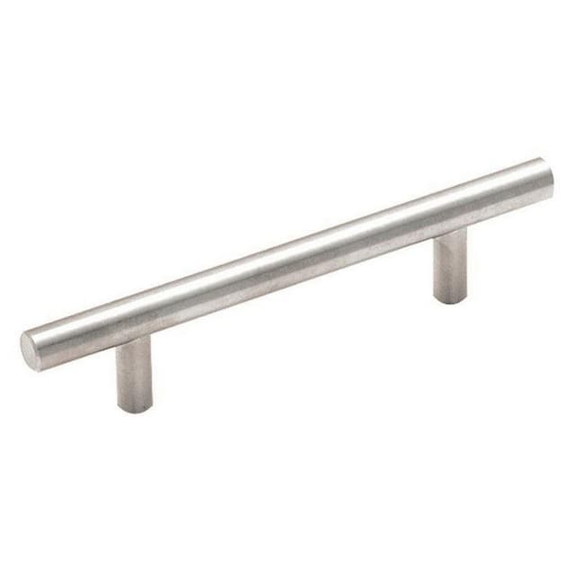3-3/4" T-Bar Pull, Stainless Steel, 6-1/8" Length