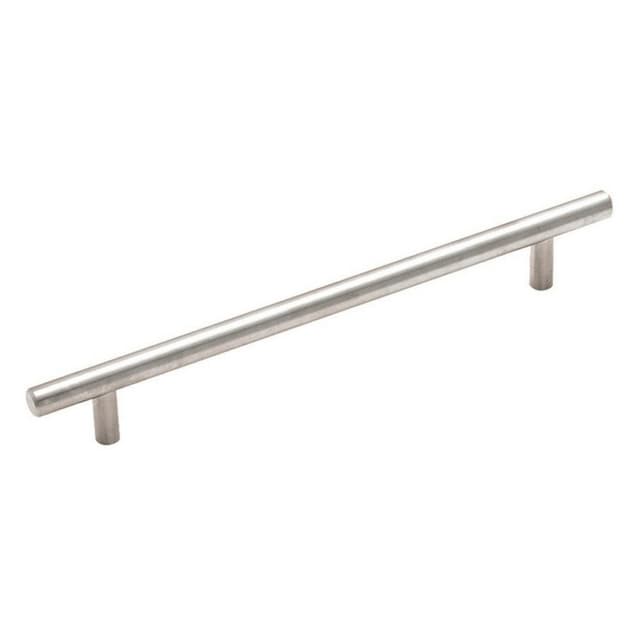 7-9/16" T-Bar Pull, Stainless Steel, 9-15/16" Length