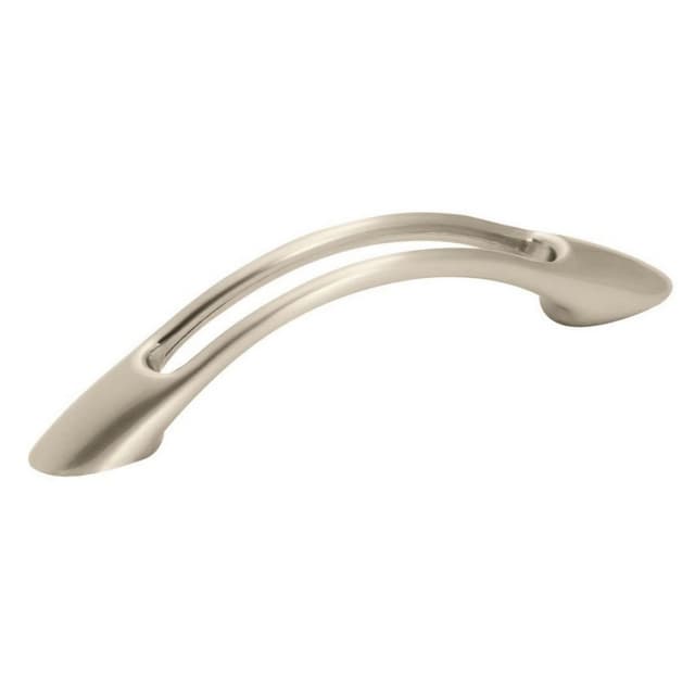 3" Essential'Z Arch Pull, Satin Nickel