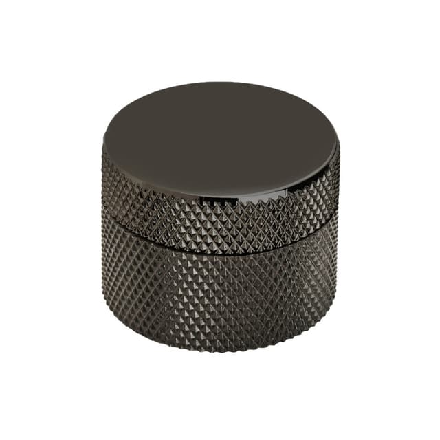 1-1/4" Transcendent Round Knob, Matte Black