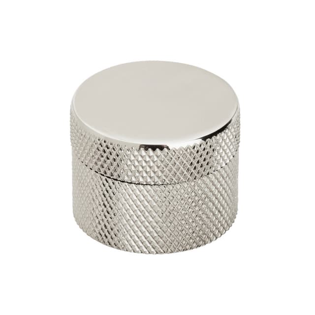 1-1/4" Transcendent Round Knob, Polished Nickel