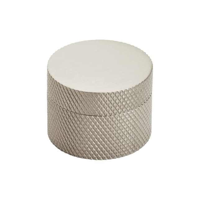 1-1/4" Transcendent Round Knob, Silver Champagne