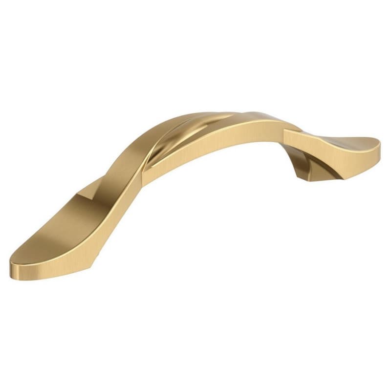 3" Intertwine Cabinet Pull, Champagne Bronze
