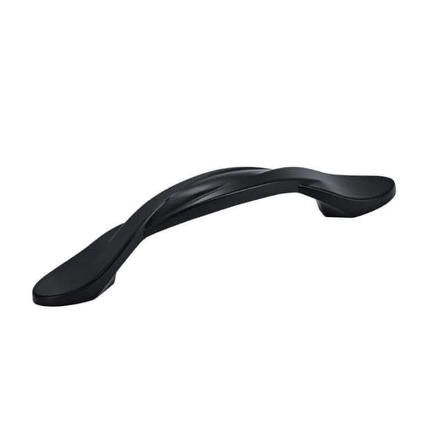 3" Intertwine Cabinet Pull, Matte Black