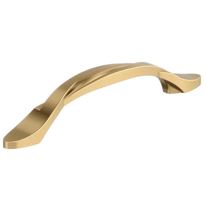 3-3/4" Intertwine Cabinet Pull, Champagne Bronze