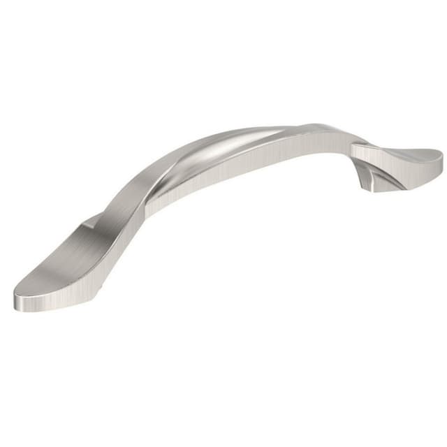 3-3/4" Intertwine Cabinet Pull, Satin Nickel