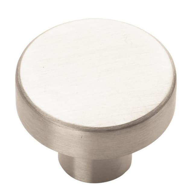 1-1/4" Essential'Z Stainless Steel Knob, Stainless Steel