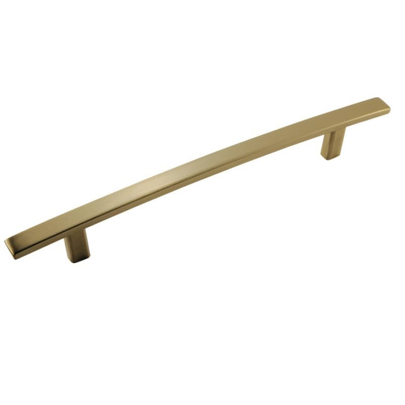 6-5/16" Cyprus Arch Pull, Golden Champagne