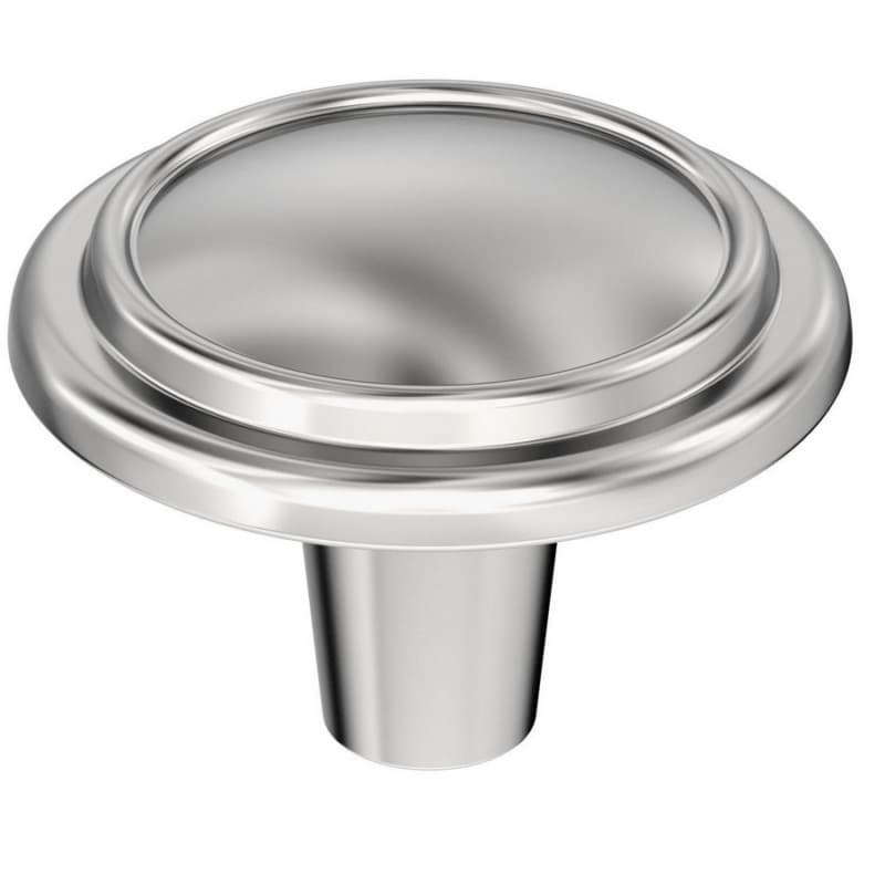 1-1/4" Hatfield Round Cabinet Knob, Polished Chrome