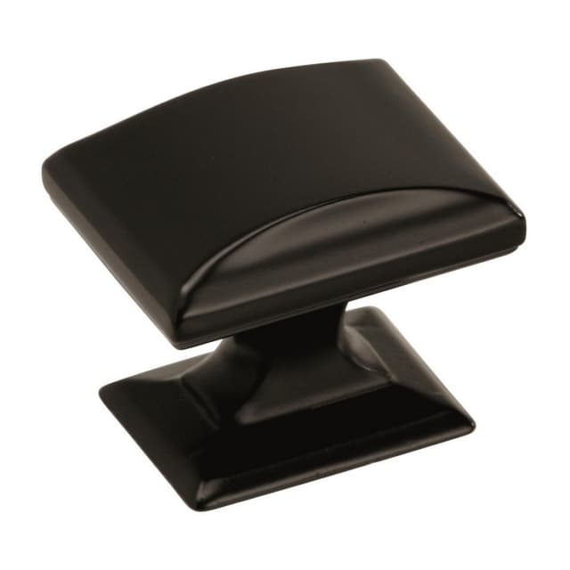 1-1/4" Candler Round Knob, Black Bronze Finish