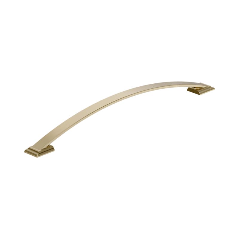 12-5/8" Candler Arch Pull, Golden Champagne
