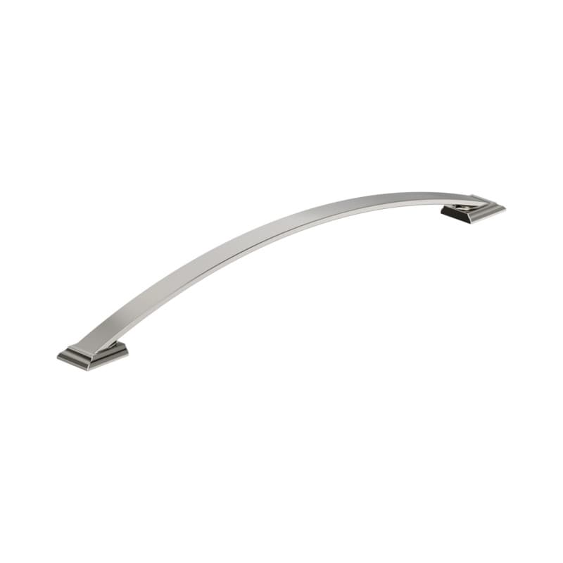 12-5/8" Candler Arch Pull, Polished Nickel