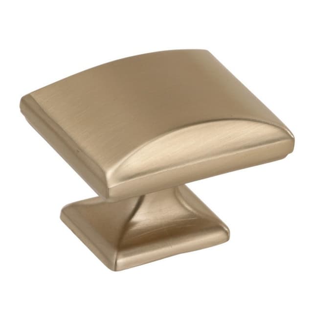 1-1/2" Candler Round Knob, Golden Champagne Finish