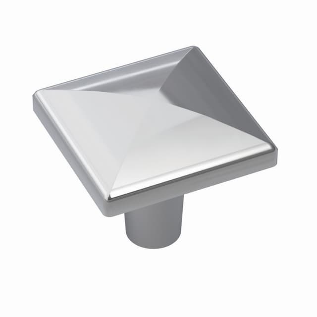 1-1/8" Extensity Square Knob, Polished Chrome