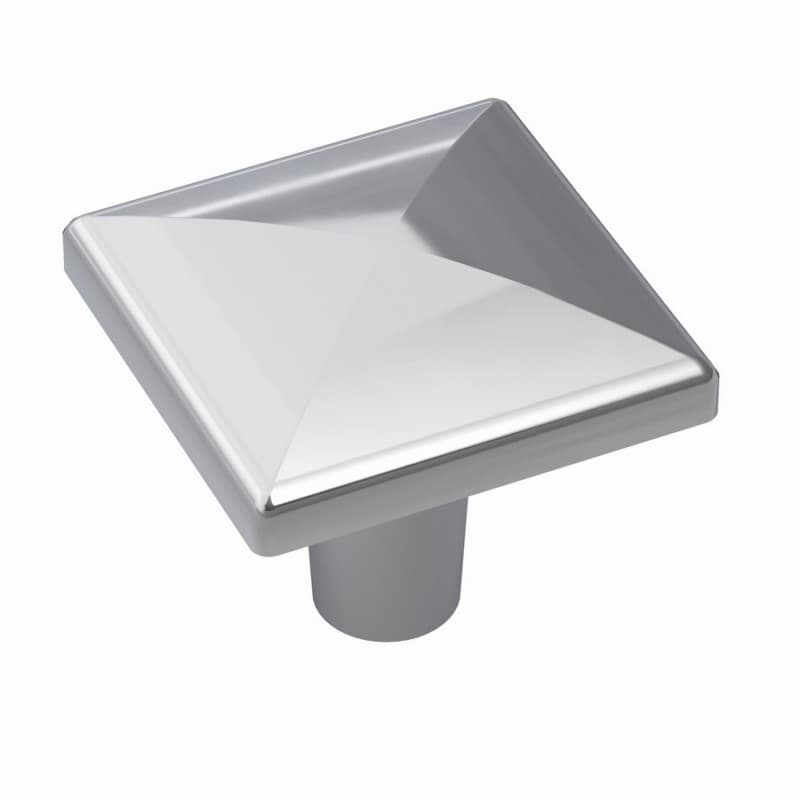 1-1/2" Extensity Square Knob, Polished Chrome