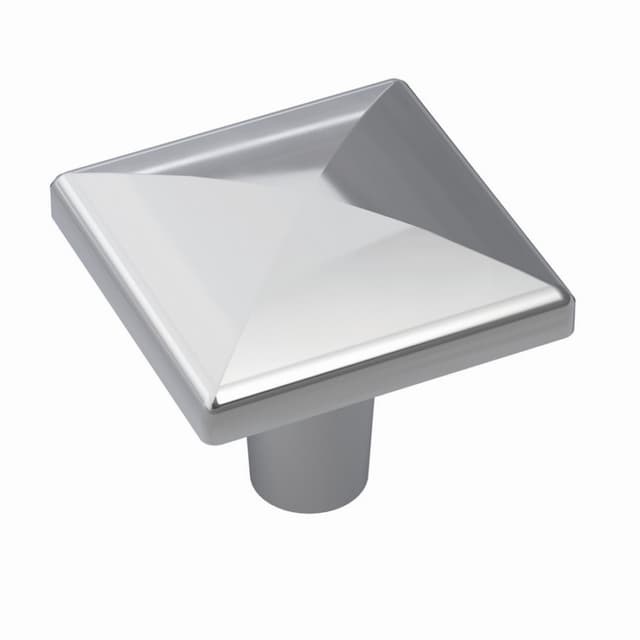 1-1/2" Extensity Square Knob, Polished Chrome