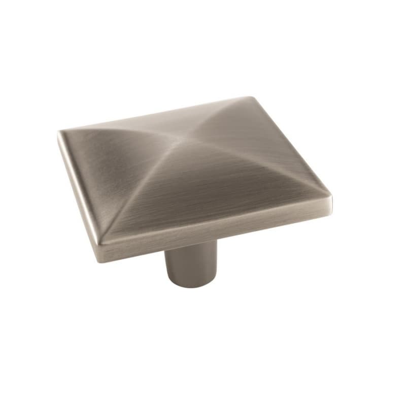 1-1/2" Extensity Square Knob, Antique Silver Finish