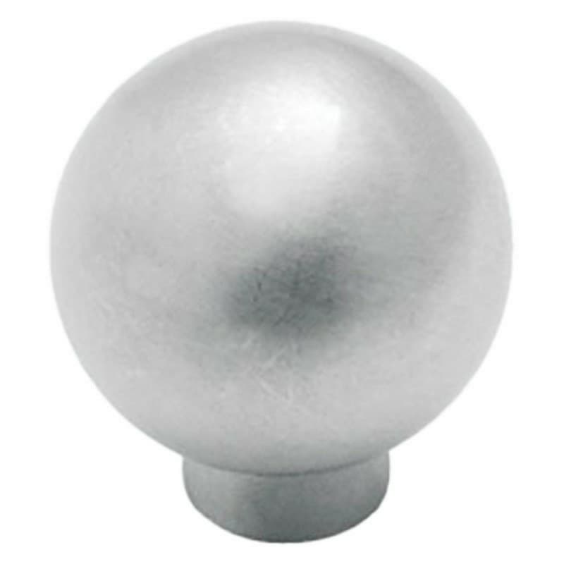 1-1/4" Allison Value Hardware Round Knob, Brushed Chrome
