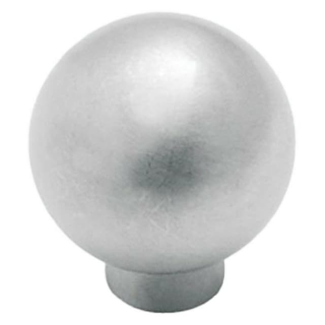 1-1/4" Allison Value Hardware Round Knob, Brushed Chrome