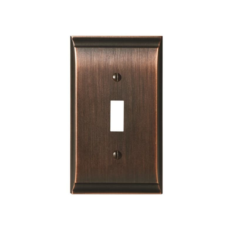 Candler 2-7/8" 1 Toggle Wall Plate, Oil-Rubbed Bronze