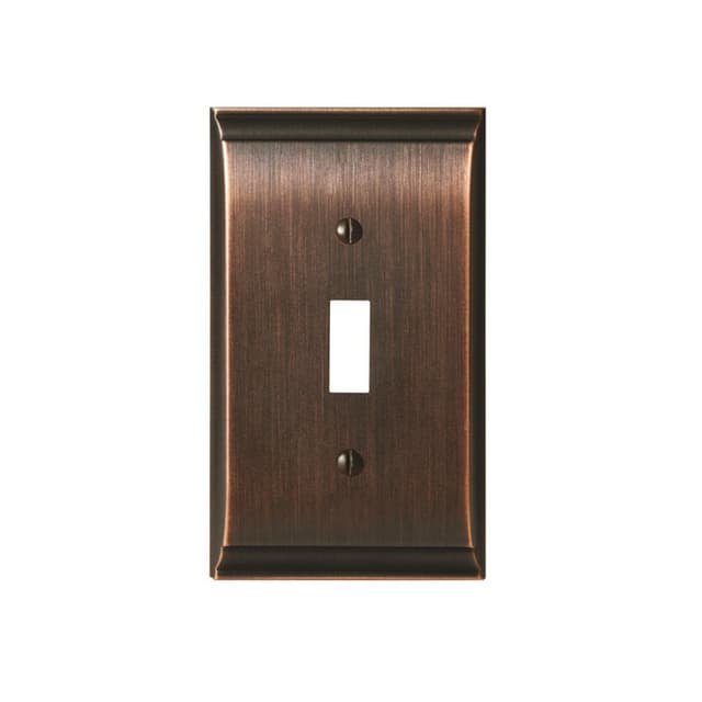 Candler 2-7/8" 1 Toggle Wall Plate, Oil-Rubbed Bronze