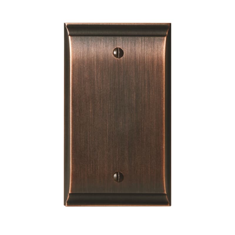 4-15/16" Candler 1 Blank Wall Plate, Oil-Rubbed Bronze