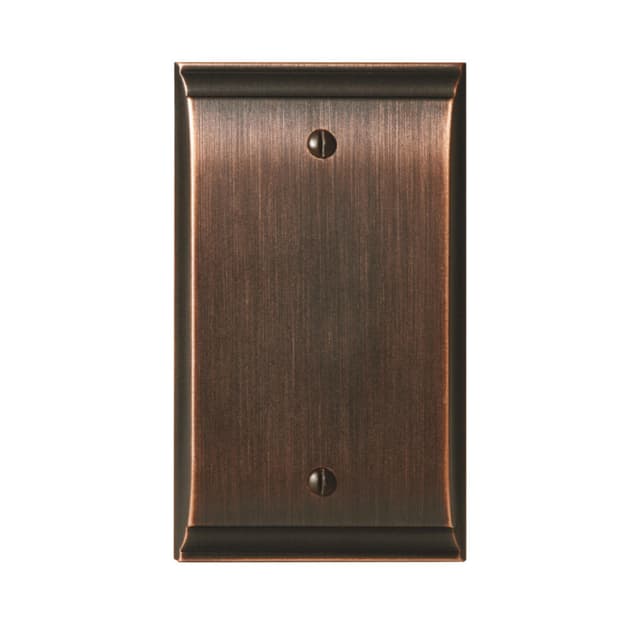 4-15/16" Candler 1 Blank Wall Plate, Oil-Rubbed Bronze