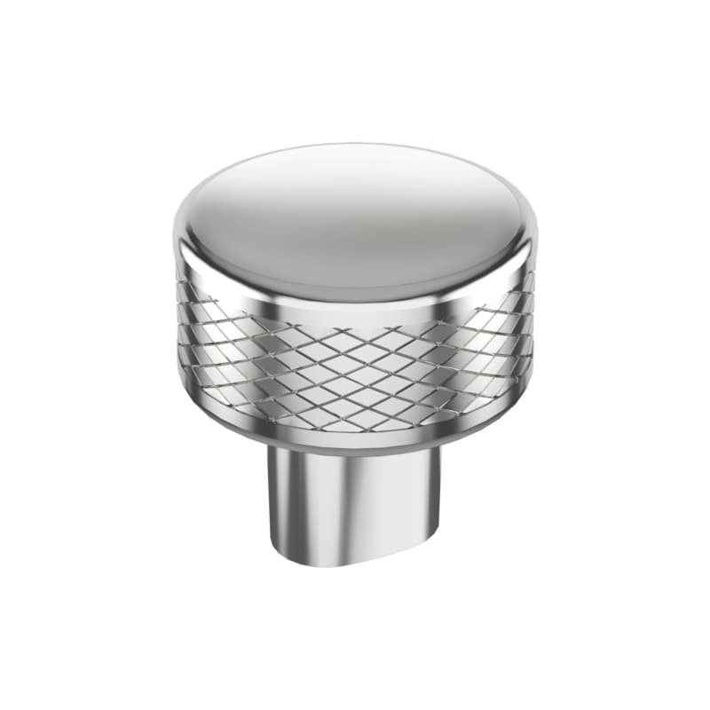 1-1/4" Bronx Round Cabinet Knob, Polished Chrome