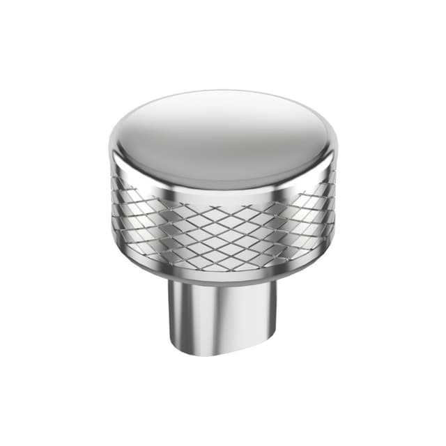 1-1/4" Bronx Round Cabinet Knob, Polished Chrome
