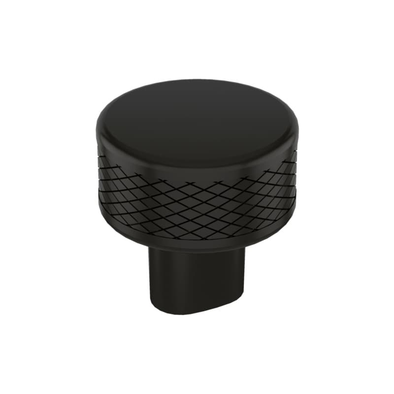 1-1/4" Bronx Round Cabinet Knob, Black Bronze
